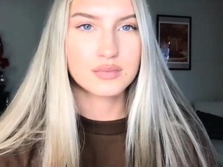 Cute curly brunette solo webcam masturbation