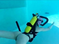 scuba swim