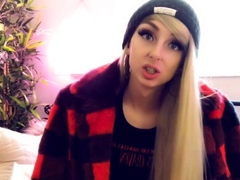 Ex wifey blonde homemade solo masturbation fun