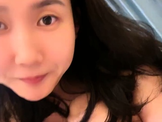 Amateur Asian Wife Does It In POV