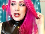 Amateur redhead masturbates then gives a blowjob