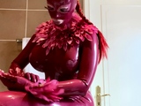 Great Big Boobs On Masturbating Redhead