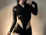 Hot brunette from squirt masturbating on webcam