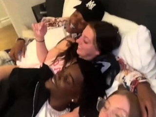 Amateur short haired teen brunette with