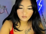 Webcam Asian chick anal masturbation tease