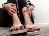 Amateur French GF Masturbating