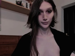 Small Titted Brunette Amateur Anal Nailed At Home