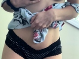 Curly Blonde Teen Records Solo Dildo Masturbation More at