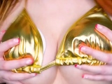 Princess Wystri - Goon for Shiny Gold Bikini Tits