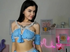 Shy Brunette Homemade Amateur Webcam Teen
