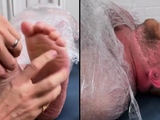 Bear Sub Wrapped And Tickled Hard