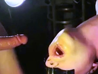 Daddy's Amateur Brutal Face Fuck