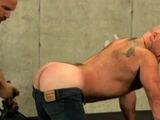 Big Man Takes Hard Rough Anal