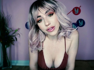 Young blond teen babe masturbates with her toothbrush