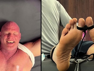 Hunk Turned Pink From Intense Tickles