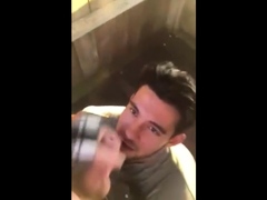 Cute Latin Hunk Sucks Big Cock and Eats Cum