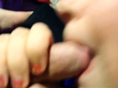 American Girl's Dirty-Talk Blowjob Humiliation