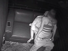 Blonde Stripper Bareback in club