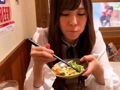 Cute Asian Yuna Kawakami POV blowjob