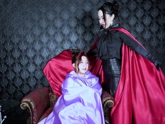 mistress-youko-satin-cape-domination-ft-mei